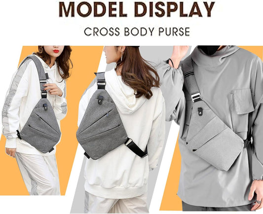 Anti-Theft Crossbody Travel Bag