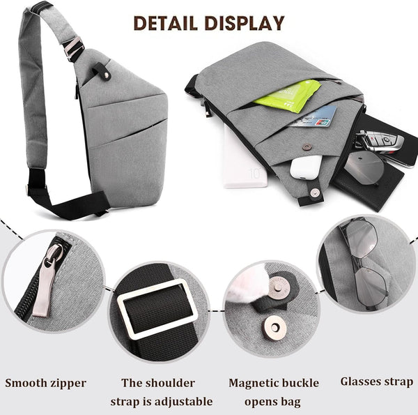 Secure Travel Crossbody Bag